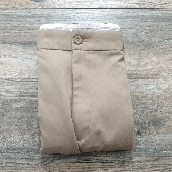 Greg Norman Tasso Elba Mens Shorts Waist 42" Bermuda Golf Athletic Sport Tan - Picture 11 of 11